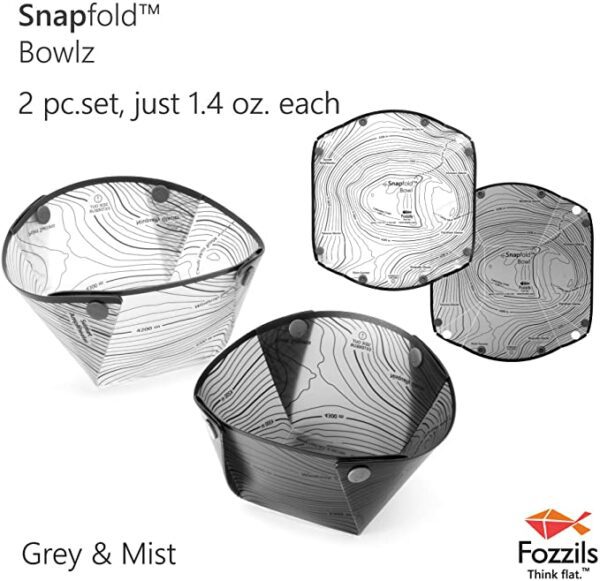 Fozzils Snapfold Bowlz (2pc Bowl)