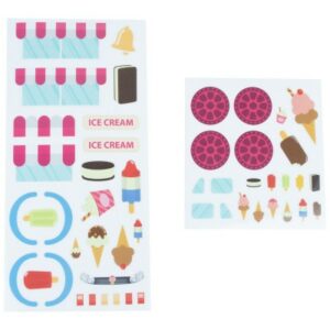 Pinewood Derby Pre Cut Ice Cream Truck Decals_ THIS ITEM IS NO LONGER AVAILABLE