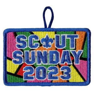 Scout Sunday 2023 Emblem - THIS ITEM IS NO LONGER AVAILABLE
