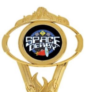 Space Derby Trophy 8" - THIS ITEM IS NO LONGER AVAILABLE