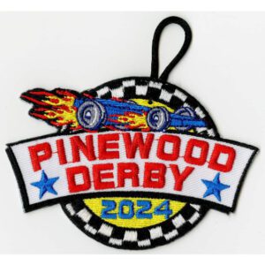 Pinewood Derby 2024 Patch