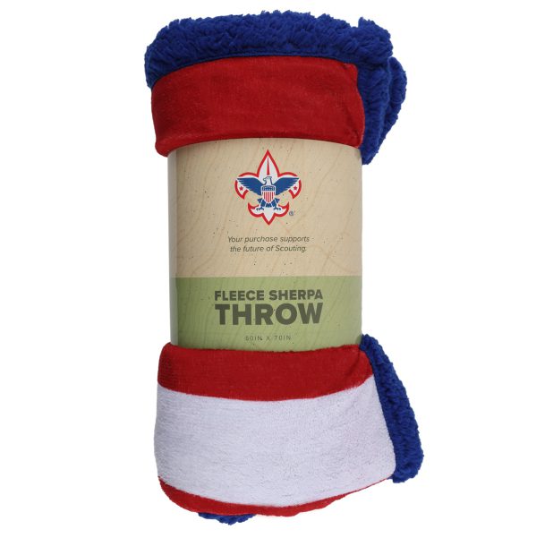 America 250 Sherpa Throw Blanket, 50" X 70" - Image 2