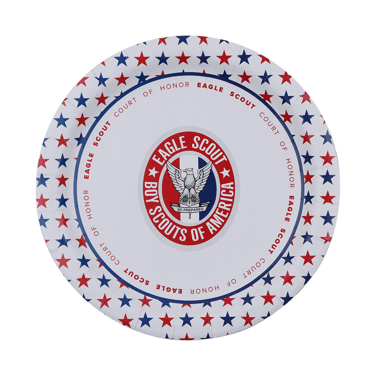 Eagle Scout Paper Plates, Court of Honor Lunch Plates, Stars - This has been discontinued