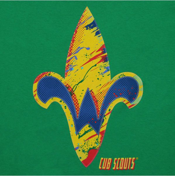 Cub Scouts Webelos Rank Retro Glasses Tee Shirt, Glows in the Dark - Youth M-XL - Image 3