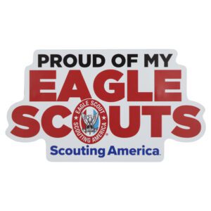 Eagle Scouts "Proud Of My Eagle Scouts" Car Magnet