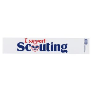 Scouting America "I Support Scouting" Bumper Sticker