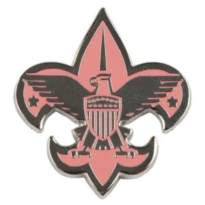 Universal Emblem Pin, Pink