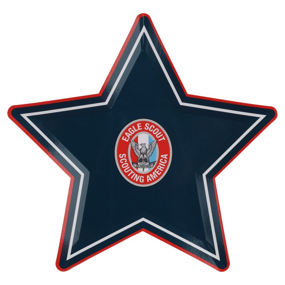 Eagle Scout Star Dessert Plates 9-Inch - Image 2