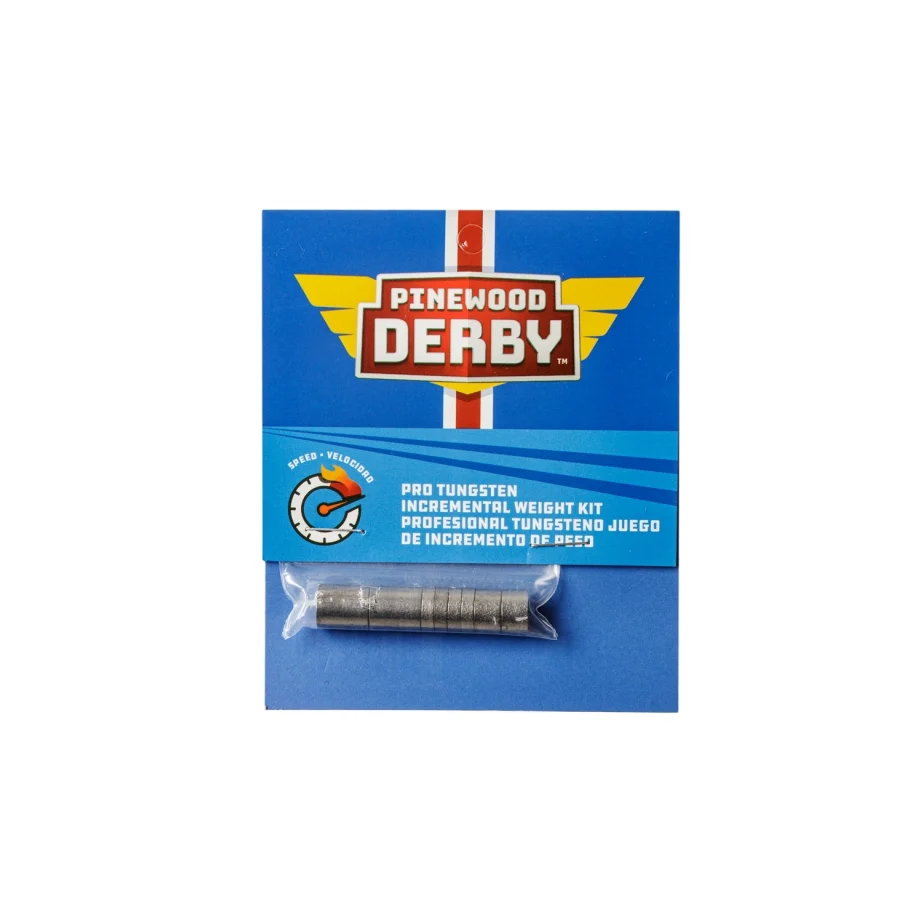Pinewood Derby Tungsten Weight Kit