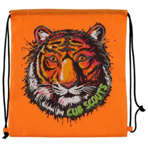 Cub Scout Tiger Rank Drawstring Bag