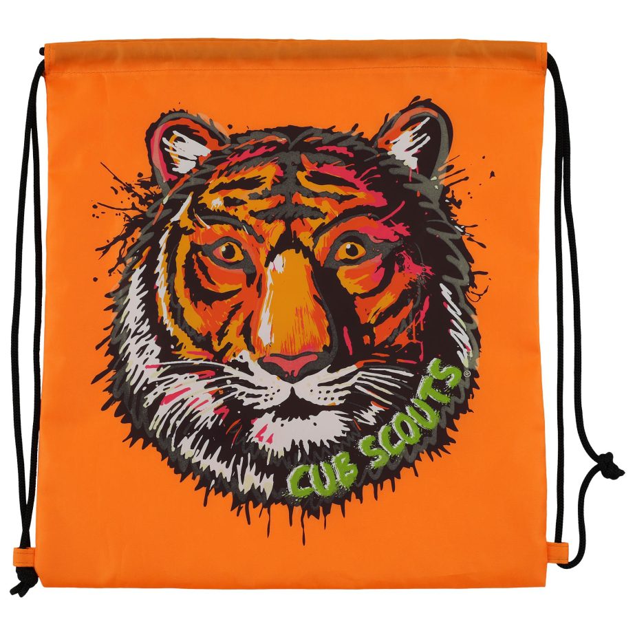 Cub Scout Tiger Rank Drawstring Bag