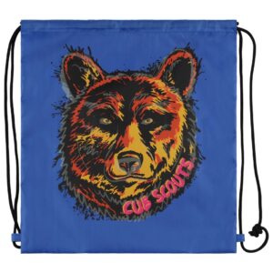 Cub Scout Bear Rank Drawstring Bag